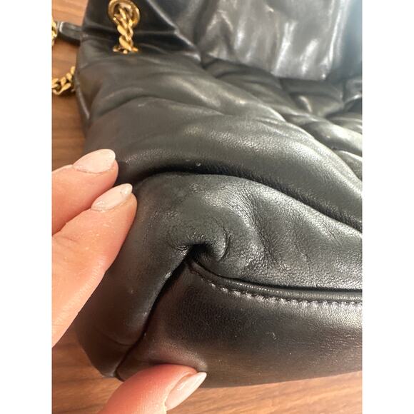 Yves Saint Laurent Medum LouLou Puffer Quilted Leather Purse Bag - Picture 10 of 16